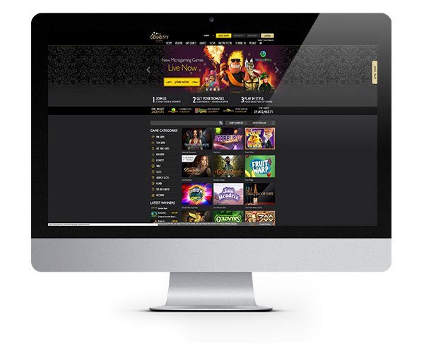 The Grand Ivy match bonus spins