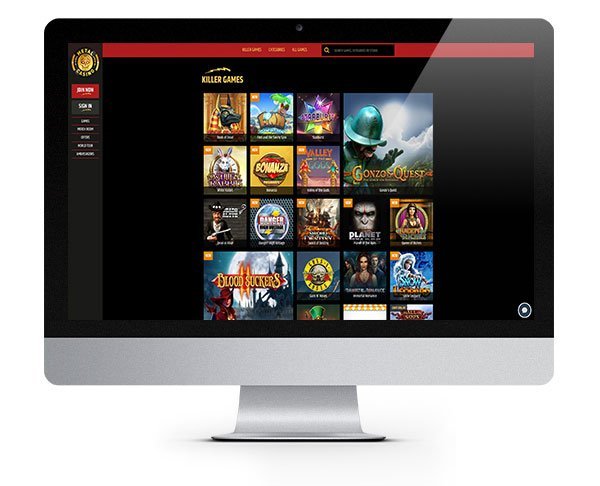 Metal Casino desktop