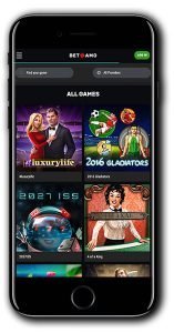 Betamo Casino mobile
