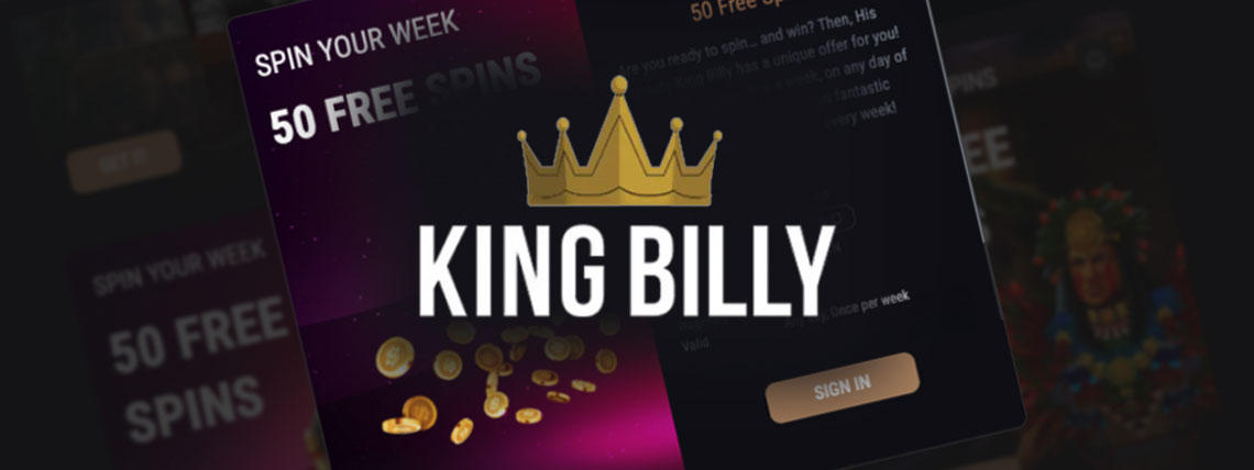 king billy weekly free spins